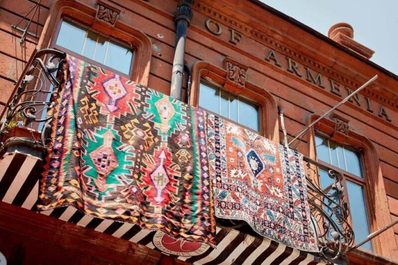 Sightseeing tour in Yerevan, Megerian Carpet, Soviet Club - Exploring Yerevan: A City of Stories and Style