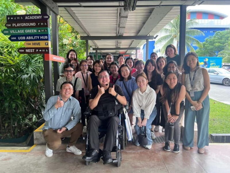 Singapore: Enabling Village Guided Tour by PWDs with Drinks - Key Points