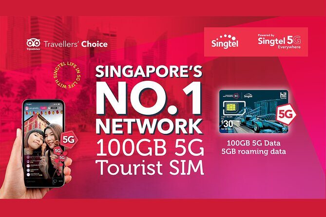 Singapore Singtel Best 5G/4G Tourist SIMs with SG Transport Card - Why You’ll Want to Use the Singtel Tourist SIM + Transport Card