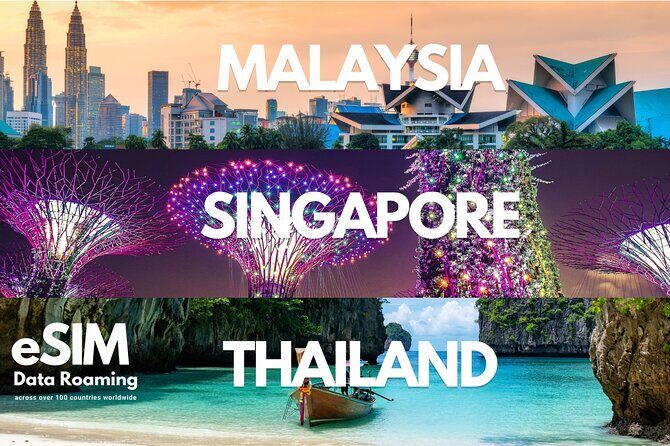 Singapore, Thailand & Malaysia eSIM: 0.5GB Daily to 30GB-30 Days - Introducing the Singapore, Thailand & Malaysia eSIM: 0.5GB Daily to 30GB for 30 Days