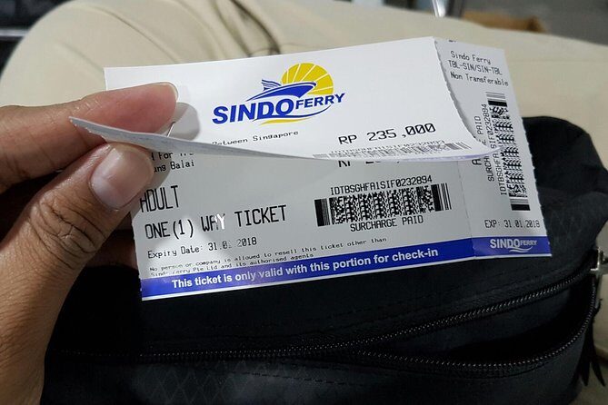 Singapore to Batam Day Tour (with Ferry Tickets & Spa Masage) - Key Points