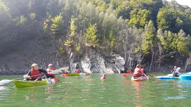 Siriu Lake Kayaking and Via Ferrata - Key Points