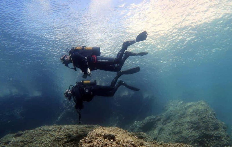 Skiathos Scuba Diving prive programme for absolute beginners - Key Points