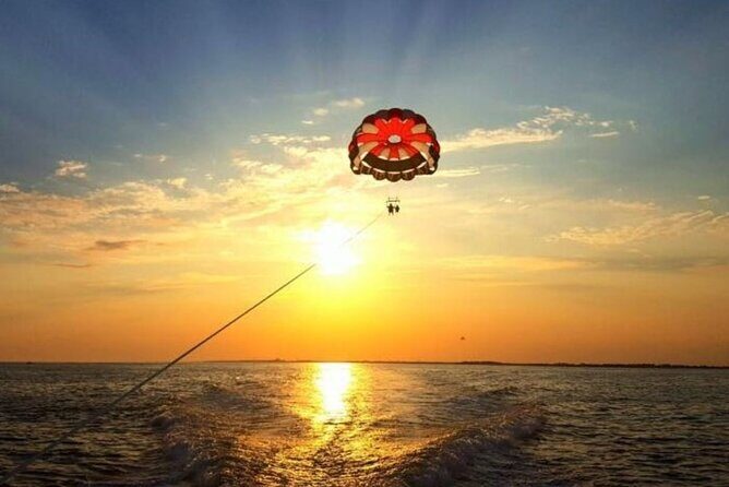 Sky-High Thrills Parasailing over Sharm El Shaikh's Crystal Water - Key Points