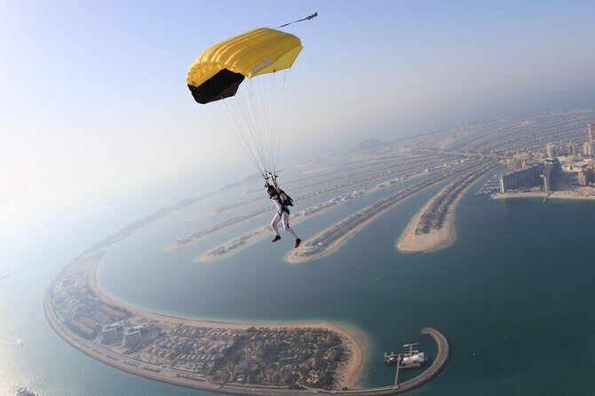 Skydive Over The Palm with Private Transportation - What to Expect from Your Dubai Skydive Experience