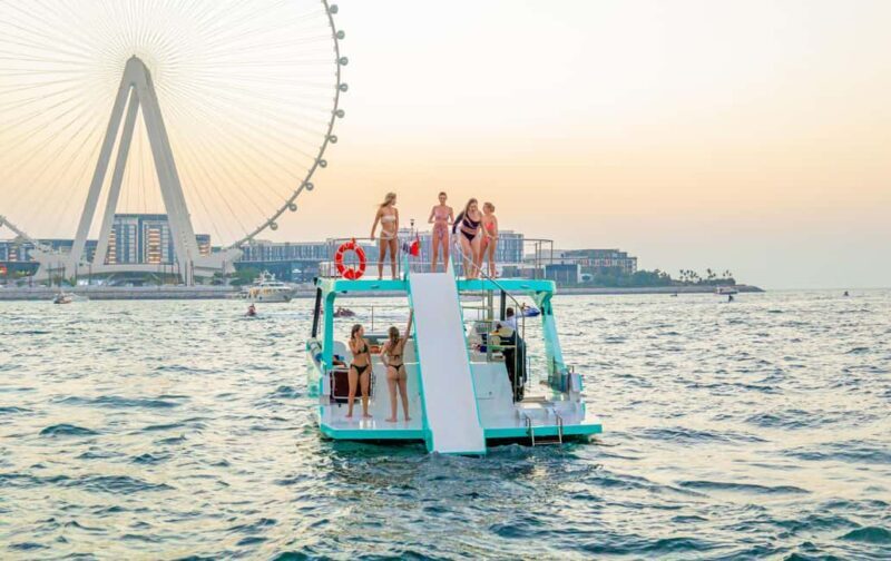 Slide, Cruise & Party on JUMP Private Yacht with BBQ&Drinks - Key Points