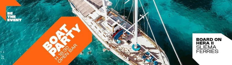 Sliema: Boat Party with Full Open Bar - Key Points