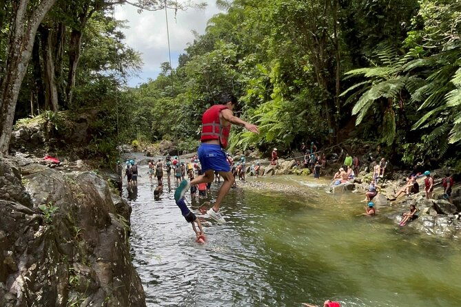 small-group-el-yunque-waterslide-adventure-with-transport