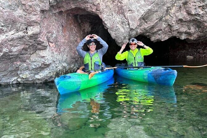 Small Group Guided Colorado River & Emerald Cave Kayak Tour - Key Points