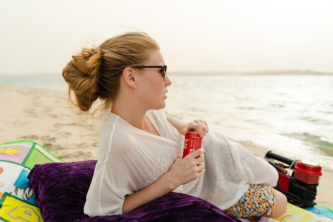 Snack & Chill at the Inland Sea | Desert Safari | Dune Bashing - Transportation, Timing, and Group Size