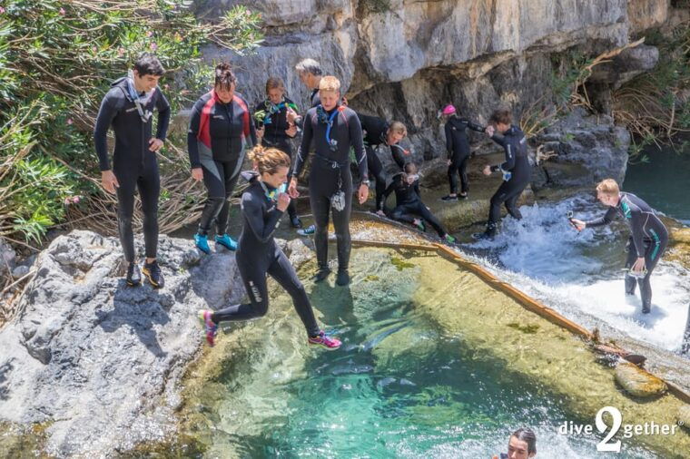 snorkel-trip-to-the-kourtaliotiko-waterfalls-plakias