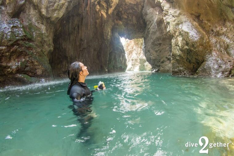 snorkel-trip-to-the-kourtaliotiko-waterfalls-plakias