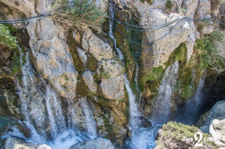snorkel-trip-to-the-kourtaliotiko-waterfalls-plakias