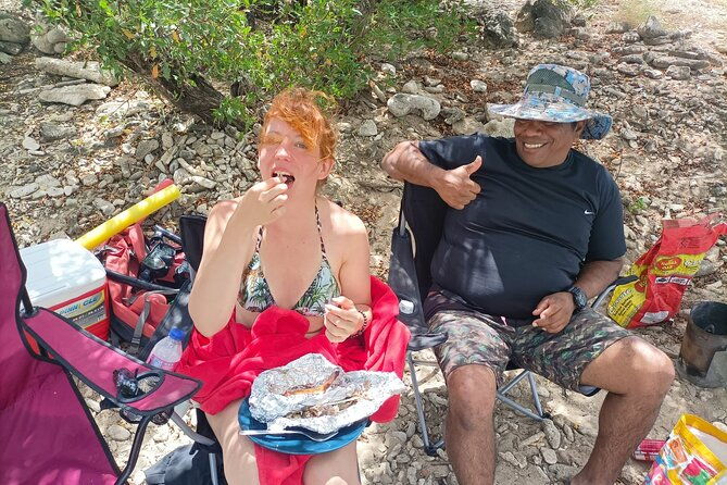 snorkeling-and-grilling-fresh-fish-at-donkey-beach