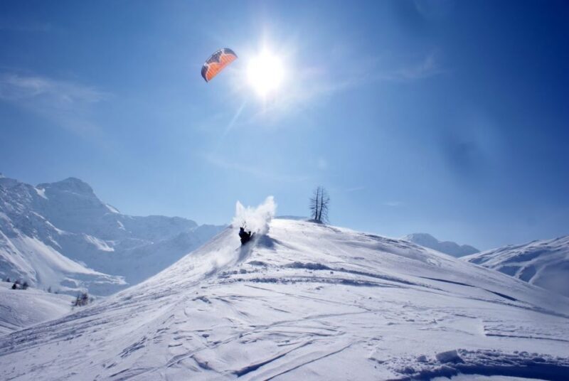 Snowkiting School on the Simplon Pass - Detailed Breakdown of the Day