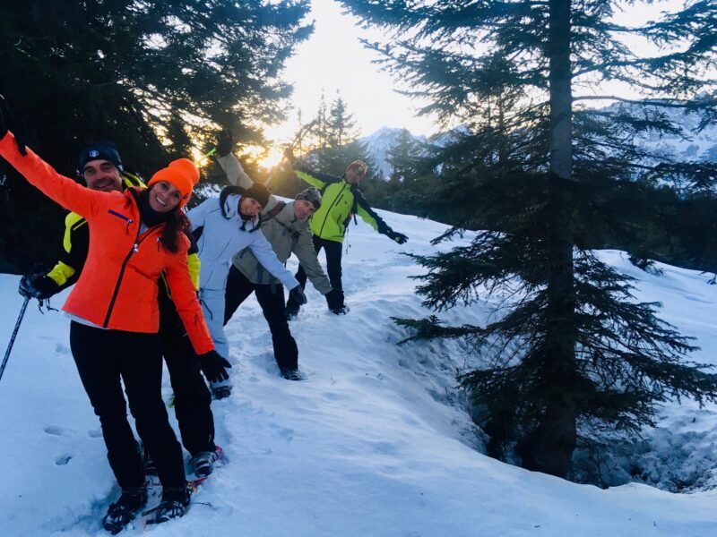 snowshoes-high-altitude-snowshoeing-in-paganella-mount-canfedin