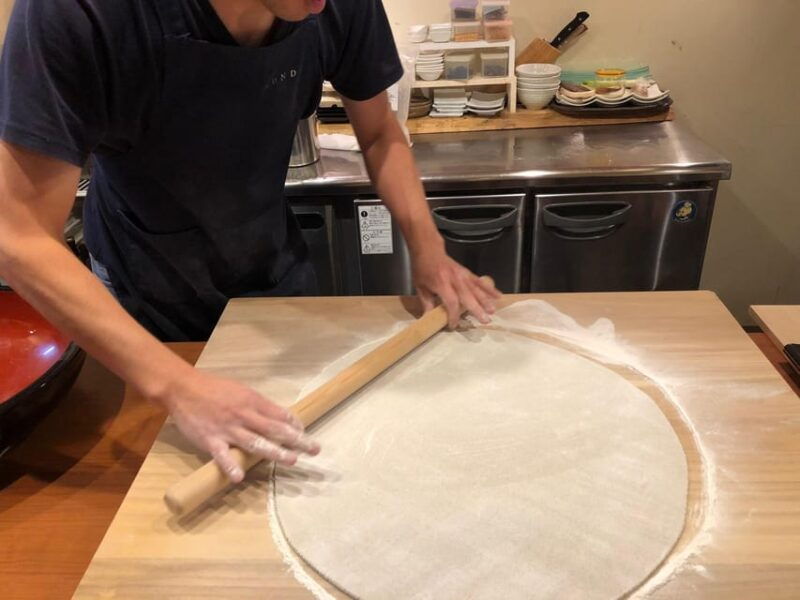 soba-noodle-making-experience-and-tempura-hokkaido-sakeplan