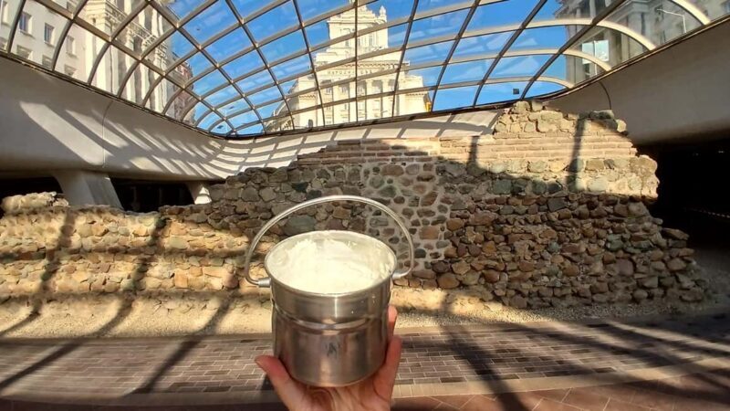 Sofia: Bulgarian Yogurt Tasting in Ancient Ruins - Family Hospitality and Homemade Bites