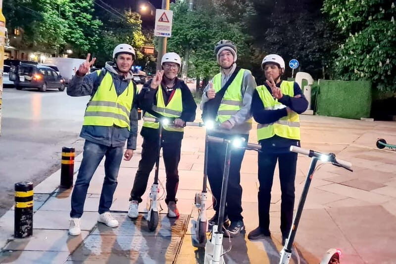 Sofia: Night Electric Scooter Guided Tour - FAQ