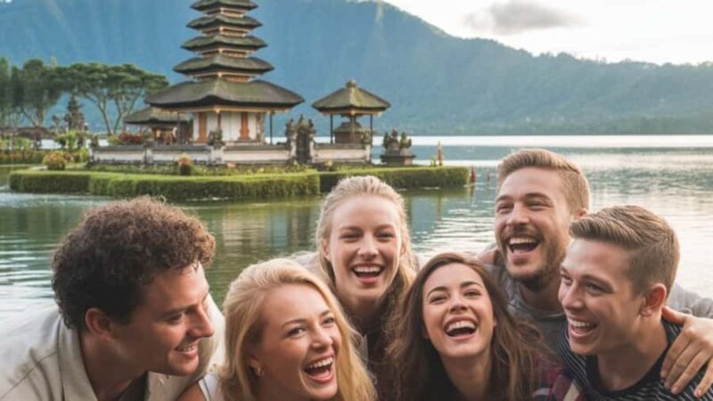 Solo travelers North Bali temple & waterfall in luxury van - An Authentic, Well-Structured Day in North Bali