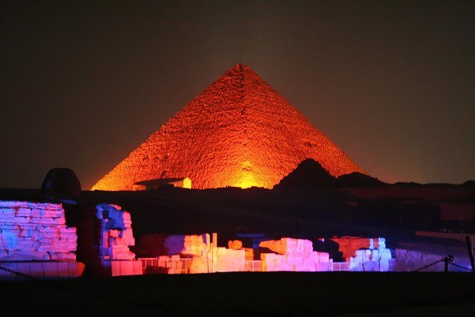 Sound and Light Show at Giza Pyramids - Post-Show and Return