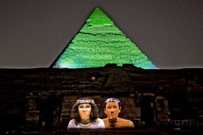 Sound and Light Show at the Pyramids from Egypt - A Closer Look at the Details