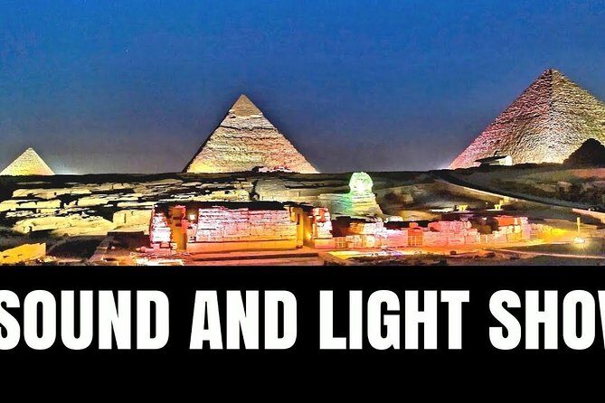 Sound & Light show at Giza Pyramids with dinner - Key Points