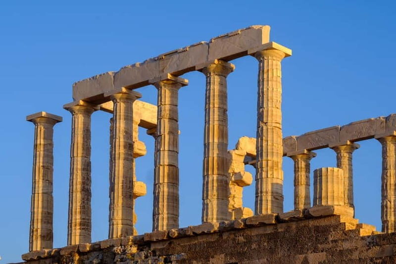 Sounion Private Tour: Just Your Group & Pro Photos - The Temple of Poseidon: A Majestic Clifftop Ruin