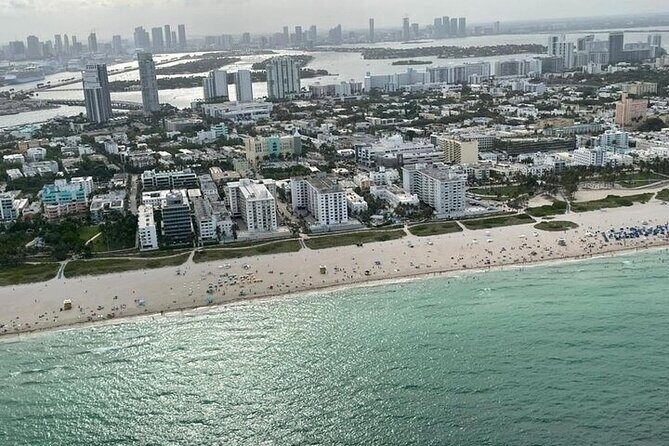 South Beach Miami Aerial Tour : Beaches, Mansions and Skyline - Key Points