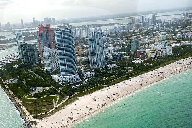 South Beach Miami Aerial Tour : Beaches, Mansions and Skyline - The Sum Up