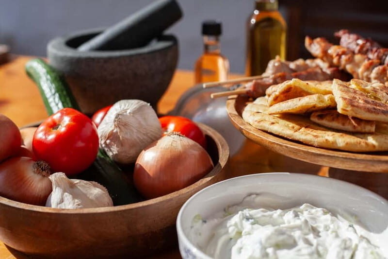 Souvlaki Cooking Class with Locals  Transfer Included - Key Points