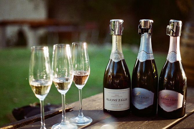 SPARKLING Sensation - Private Stellenbosch Bubbly tour - Key Points