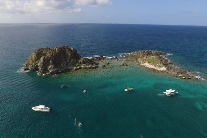 speed-boat-snorkeling-tour-pinel-tintamarre-islands-for-cruise-ship-guests