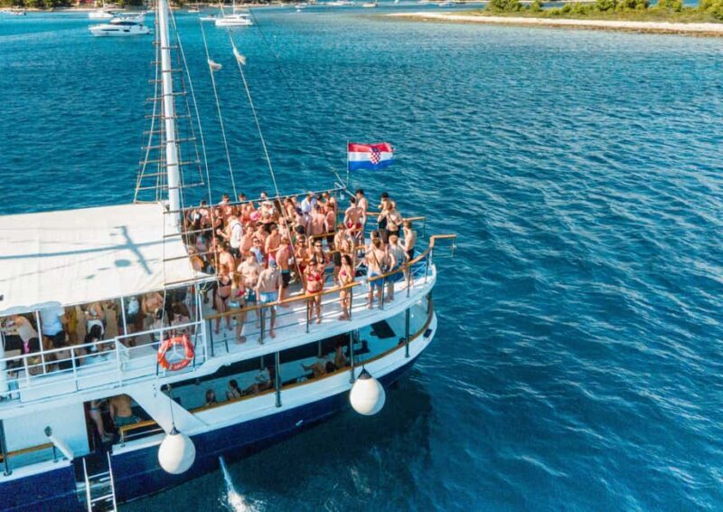 Split: Blue Lagoon Boat Party, Djs, Swim, Shots & AfterParty - What to Expect from the Blue Lagoon Boat Party
