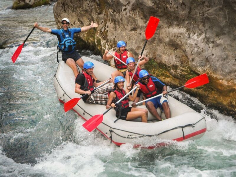 Split: Cetina River Rafting with Cliff Jumping and Cave Tour - Key Points