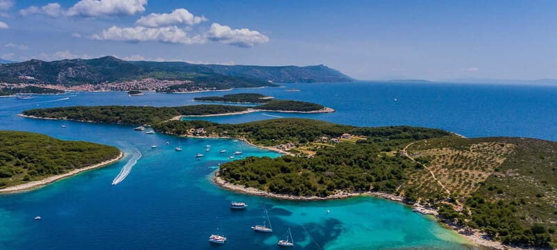 Split: Golden Cape & 4 Island Tour - Golden Horn Beach on Bra Island