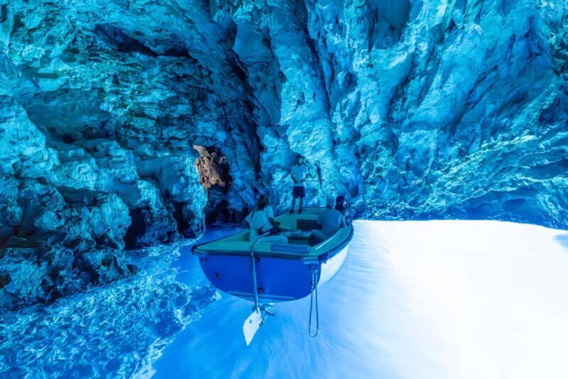 Split or Trogir: Blue Cave, Vis, and Hvar Speedboat Day Trip - Key Points