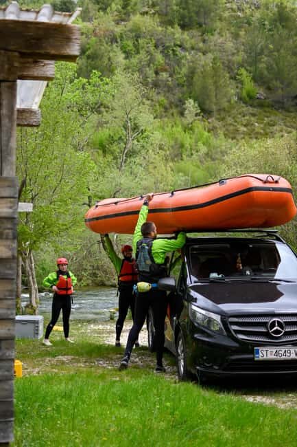 Split: Premium Rafting,Cave exploring,Cliff jumping & Picnic - Key Points