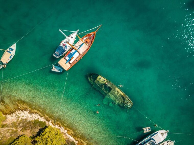 split-private-full-day-boat-trip-to-blue-lagoon-and-trogir