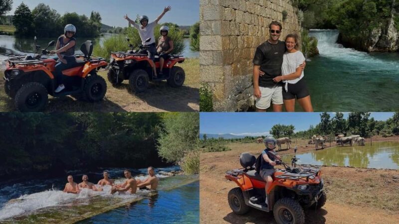 Split: Three Rivers Quad Tour + Swimming - Exploring Croatia’s Rivers on Quads