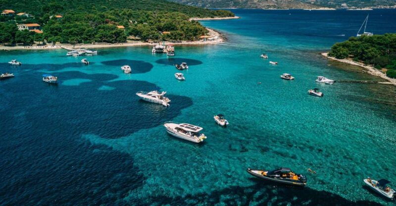 split-trogir-private-blue-lagoon-wine-tasting-boat-tour