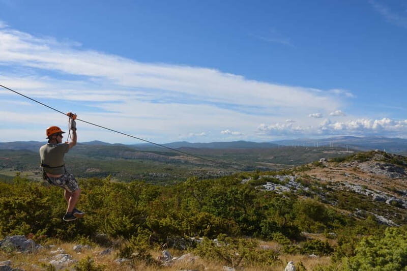 Split: Zip Line Adventure with Optional Transportation - Itinerary Breakdown