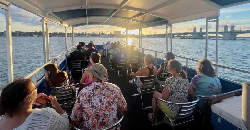 St. Augustine: Sunset Boat Tour with Dolphin Spotting - What to Expect on the Tour  