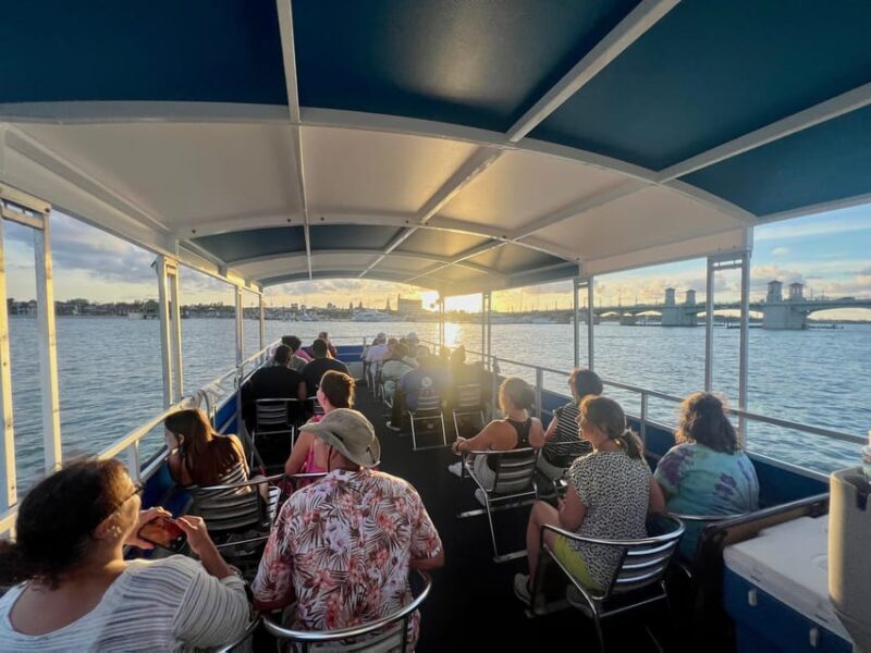 St. Augustine: Sunset Boat Tour with Dolphin Spotting - Practical Details & Tips  