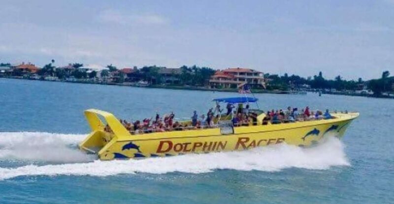 St. Pete Beach: Dolphin Racer Cruise by Speedboat - Key Points