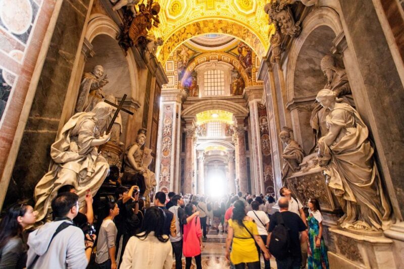 St Peter's Basilica Express Guided Tour with Dome Climb - FAQ