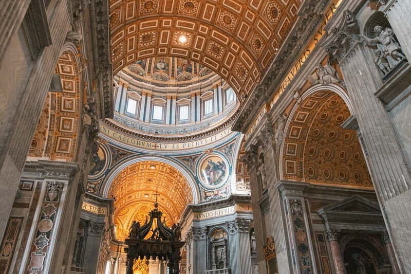 St. Peters Basilica Reserved Entrance and Audioguide - Key Points