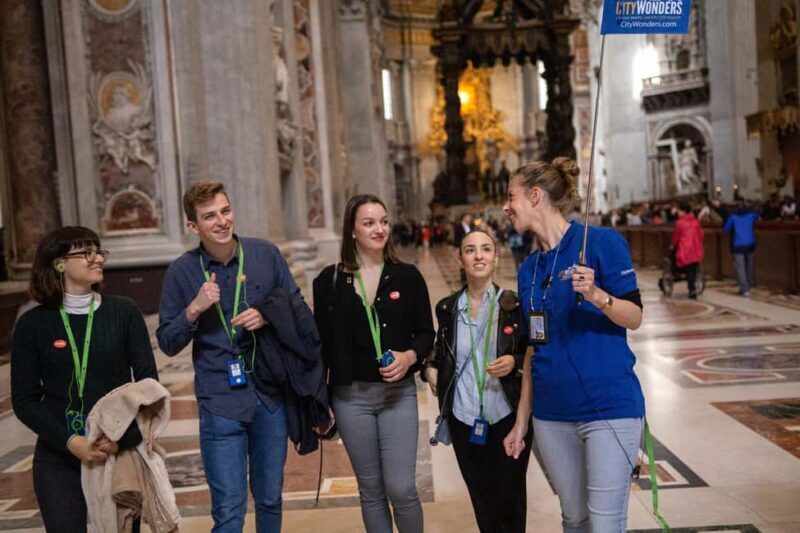 St. Peters Basilica Small Group + Reserved Entry - Exploring the Vatican’s Crown Jewel: St. Peter’s Basilica Small Group Tour with Reserved Entry