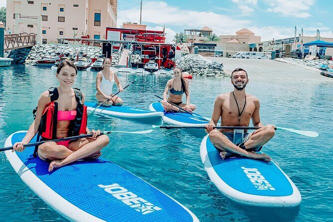 Stand Up Paddle Board 1h + cafe @POPEYE JETSKI in Dubai - Key Points