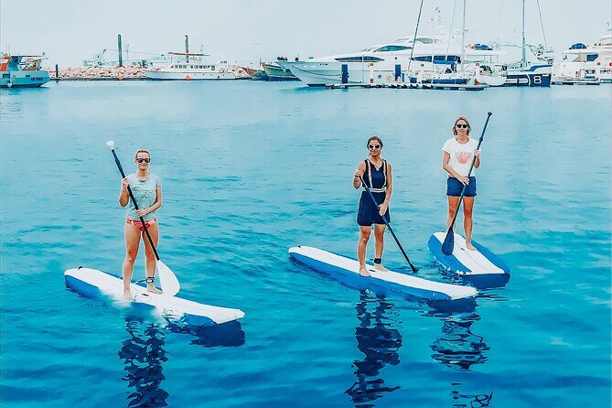 Stand Up Paddle Board 1h + cafe @POPEYE JETSKI in Dubai - The Experience in Detail